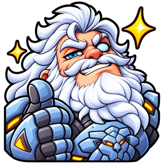 Emote do Rein Macho fazendo joinha.
